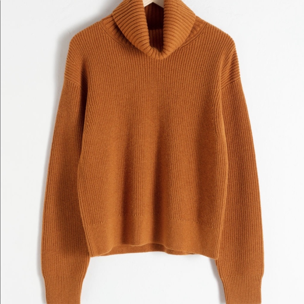 & Other Stories Wool Blend Turtleneck